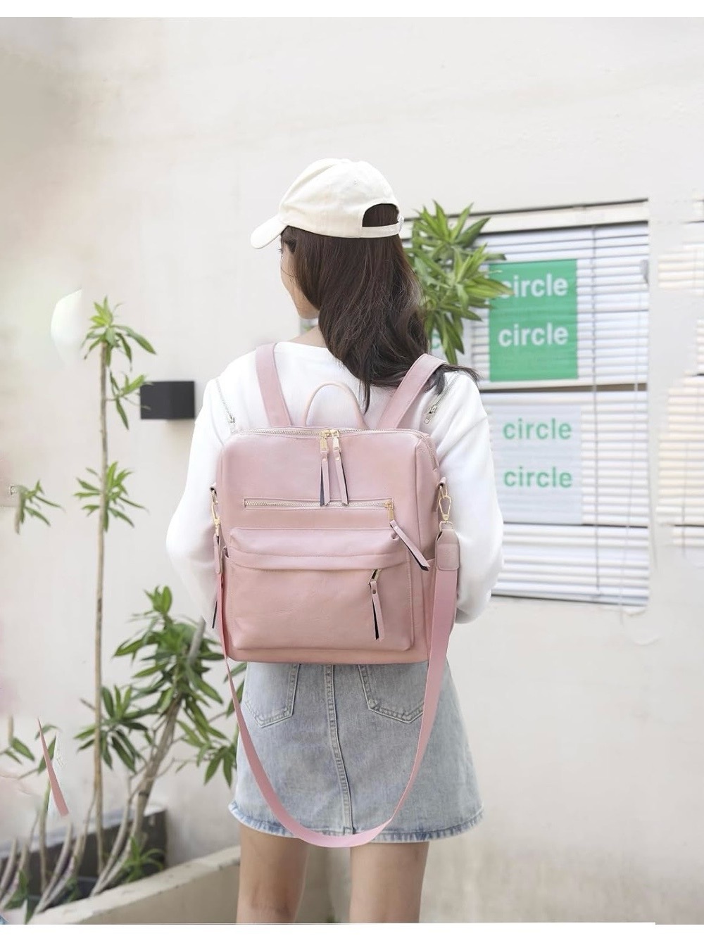 Pink backpack - Picture 4 of 4